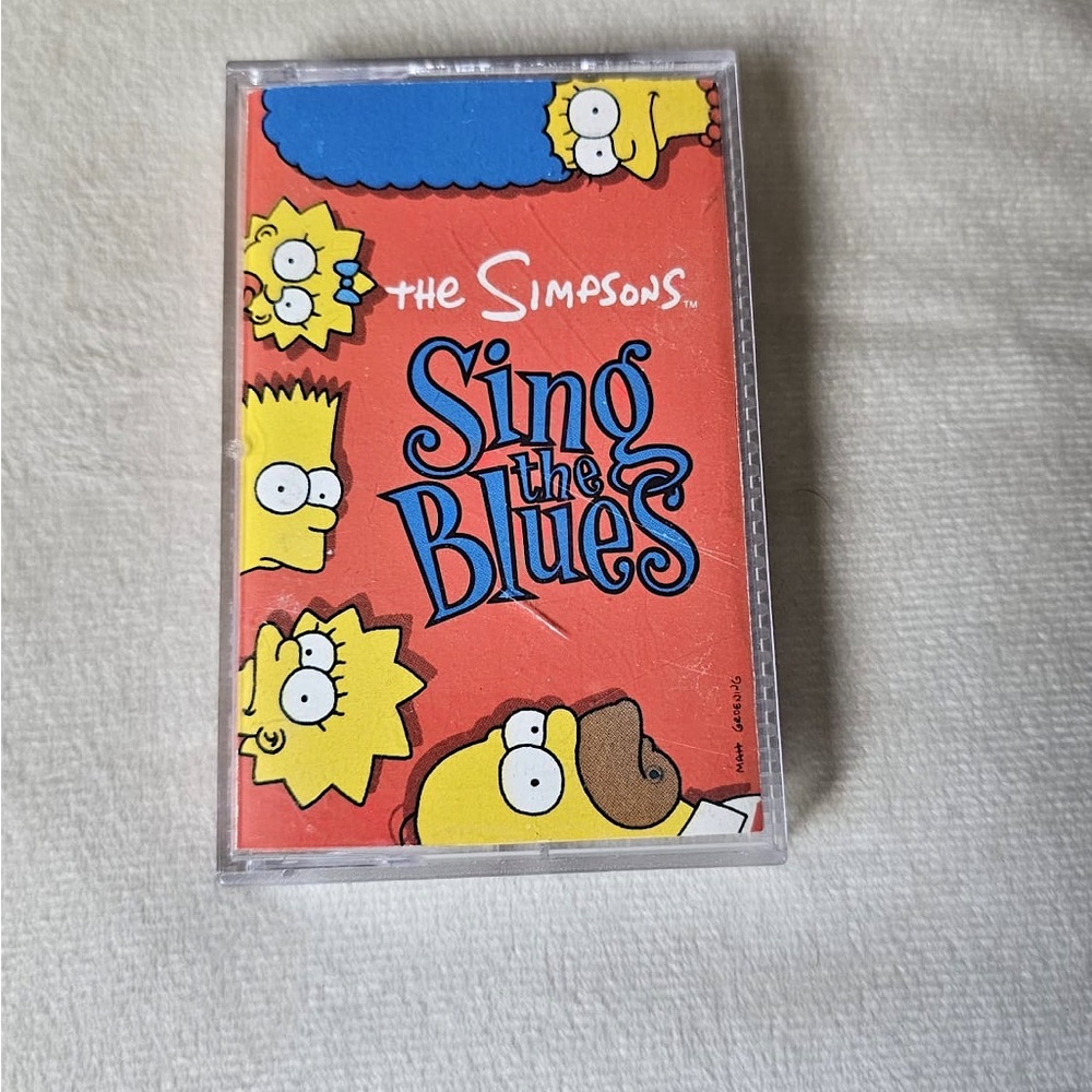 The Simpsons Sing the Blues Cassette RARE Find !